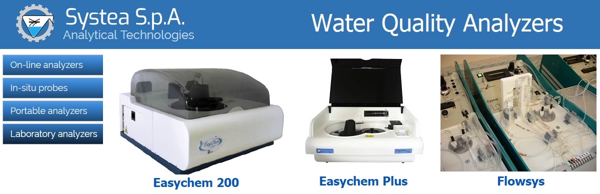 Systea S.p.a - Water Quality Analyzers